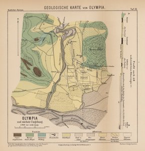 Mapa geológico de Olimpia