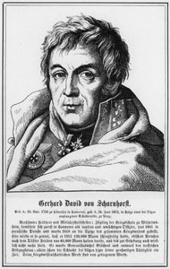 Gerhard David von Scharnhorst (grabado)
