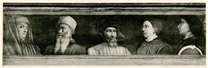 Giotto di Bondone (1267 - 1337), Paolo Uccello (1397 - 1475), Donatello (1386 - 1466), Antonio Manetti (1402 - 1460), Filippo di der Brunellesco (1377 - 1466) de German School
