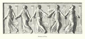 Niñas bailando, Antigua Grecia