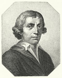 Giuseppe Parini, satírico y poeta italiano (grabado) de German School