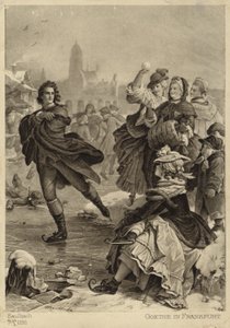 Goethe en Fráncfort (litografía)