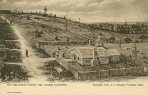 Casa del Gobernador William Bradford, Colonia de Plymouth de German School