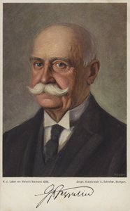 Graf Ferdinand von Zeppelin, diseñador y constructor de dirigibles alemán de German School