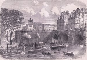 Barcos de guerra en el Sena de German School