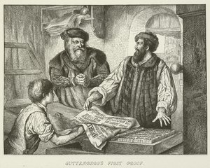 La primera prueba de Gutenberg