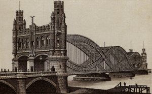 Hamburgo: Neue Elb-Brucke, nuevo puente sobre el Elba de German School