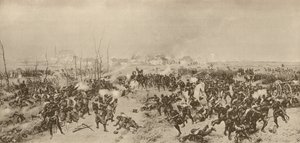 Tropas hanseáticas en Loigny, Guerra Franco-Prusiana, diciembre de 1870 de German School