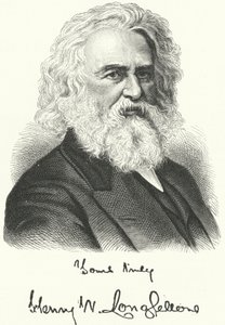 Henry Wadsworth Longfellow, poeta y profesor estadounidense (grabado) de German School
