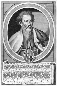 Hermann de Salza (xilografía) de German School