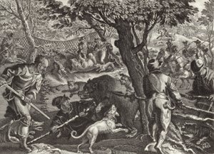 Caza de osos de German School