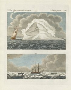Icebergs y campos de hielo de German School