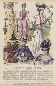 Ilustración para Illustrirte Frauen-Zeitung de German School