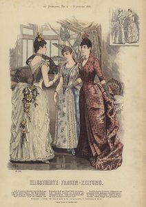 Ilustración para Illustrirte Frauen-Zeitung de German School
