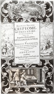 Ilustración del Libro 9 de Cryptomenysis y Cryptography por Gustavus Selenus (Augustus, Duque de Brunswick), 1624 de German School