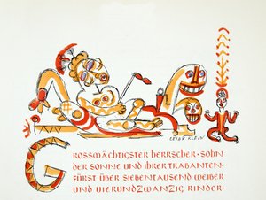 Ilustración de Styl, pub.1922 (pochoir print)