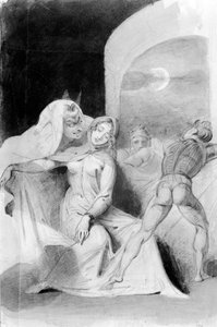 Ilustración del Fausto, siglo XIX