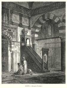 Interior de la Mezquita de Amir Altinbugha al-Maridani, El Cairo, Egipto de German School