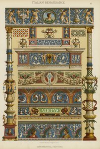 Renacimiento Italiano, Pintura Ornamental de German School