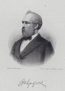 James A Garfield, político estadounidense y 20º Presidente de los Estados Unidos de German School