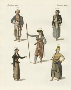 Vestidos javaneses de German School