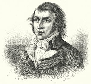 Jean-Lambert Tallien, político revolucionario francés (grabado) de German School