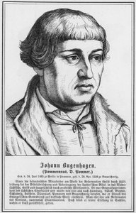 Johann Bugenhagen, Pommeranus, D Pommer de German School