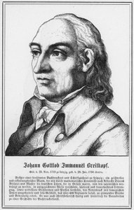 Johann Gottlob Immanuel Breitkopf (grabado)