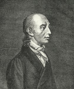 Johann Heinrich Voss, clasicista y poeta alemán (grabado) de German School