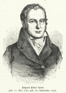 Johann Peter Hebel, poeta alemán de German School