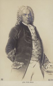 Johann Sebastian Bach, compositor, organista, clavecinista, violista y violinista alemán del período barroco (1685-1750) de German School