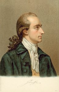 Johann Wolfgang von Goethe, (1749-1832), escritor y estadista alemán de German School