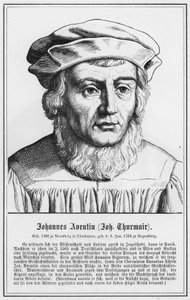 Johannes Aventin, Johannes Thurmair (grabado) de German School