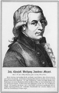John Chrysostom Wolfgang Amadeus Mozart (grabado)