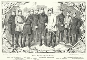 Kaiser Wilhem I y sus paladines de German School