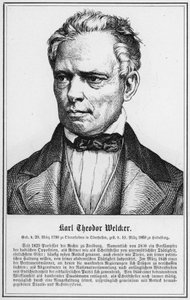 Karl Theodor Welcker (grabado) de German School