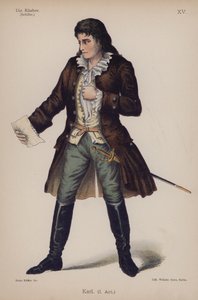 Karl, de Los Bandidos por Friedrich Schiller de German School
