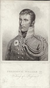 Rey Federico Guillermo III de Prusia de German School
