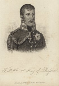 Rey Federico Guillermo III de Prusia