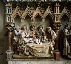La Última Cena (alto relieve)