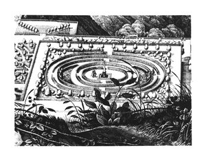 Laberinto en Heidelberg, Hortus Palatinus de German School