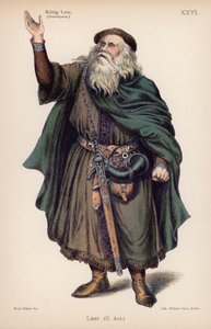 Lear, Rey de Bretaña, de El Rey Lear de Shakespeare de German School
