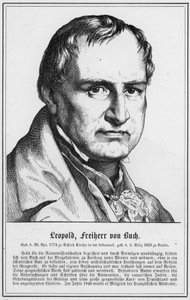 Leopoldo, Barón de Buch (grabado) de German School