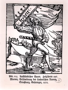 Libertad, ilustración de la Revuelta de los Campesinos, 1522