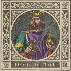 Ludwig D Deutsche, 840-876 de German School