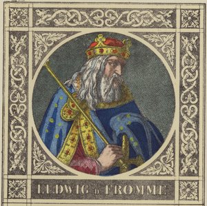 Ludovico Pío, 814-840 de German School