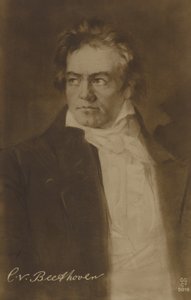 Ludwig van Beethoven, compositor y pianista alemán (1770-1827)
