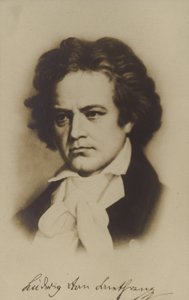 Ludwig van Beethoven, compositor y pianista alemán (1770-1827) de German School