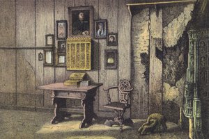 Habitación de Lutero en el Wartburg de German School