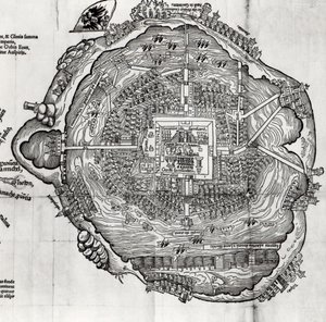 Mapa de Tenochtitlan de 